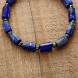 Lapis Beaded Bracelet - Moon Dance Charms