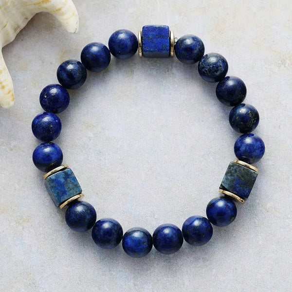 Lapis Stone Bracelet - Moon Dance Charms