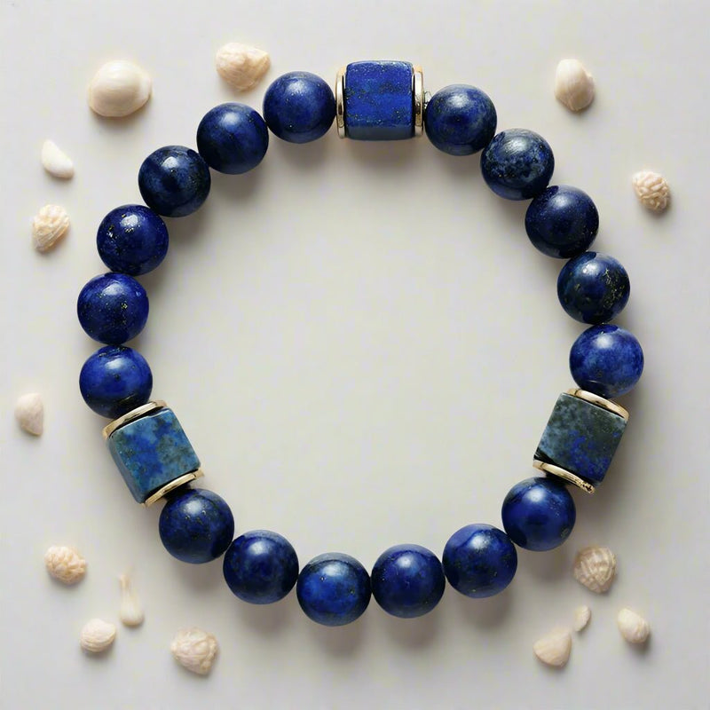 Lapis Stone Bracelet - Moon Dance Charms