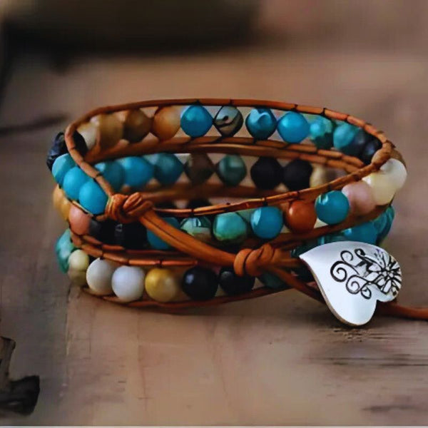 Love Peace Wrap Bracelet