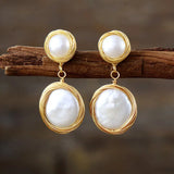 Lux Freshwater Pearl Stud Earring - Moon Dance Charms