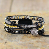 Magical Black Wrap Bracelets - Moon Dance Charms