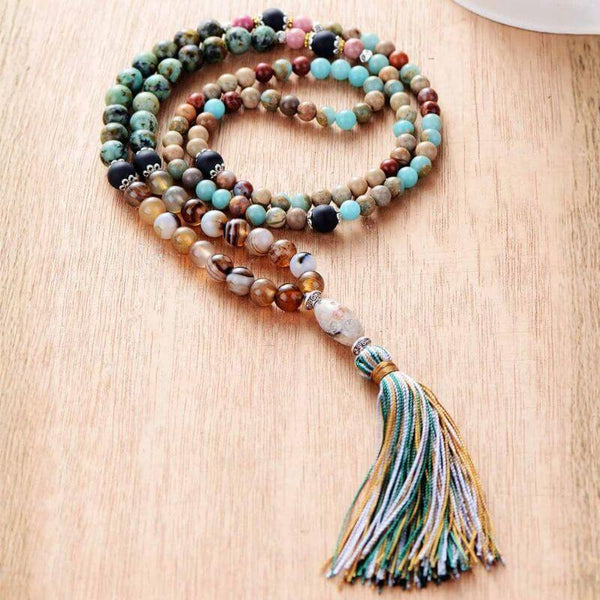 Mala Beads Necklace I Am Becoming