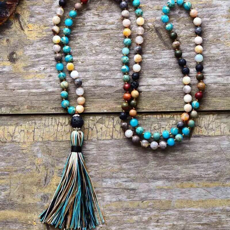 Mala Necklace 108 I Am Balanced