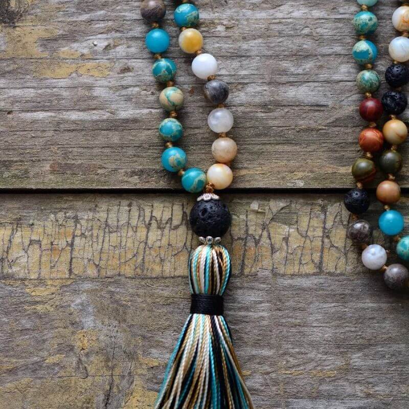 Mala Necklace I Am Balanced