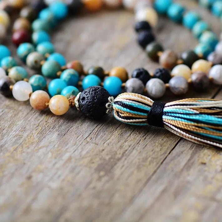 Mala 108 Necklace I Am Balanced