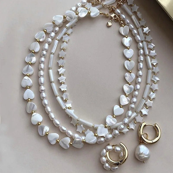 Mix and Match Pearl Necklaces - Moon Dance Charms