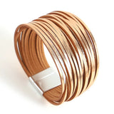 Multilayer Leather Bracelet - Moon Dance Charms