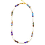 Ocean Pearl Jasper Choker - Moon Dance Charms