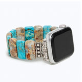 Oceanic Beaded Band For Apple Watch  For Women