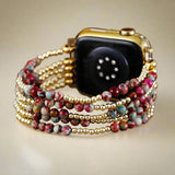 Radiant Apple Watch Band With Mini Stones Stretchable - Moon Dance Charms