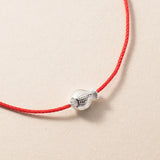 Red Kabbala Bracelet 925 Sterling Silver Fish - Moon Dance Charms