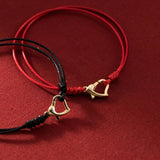 Red Thread Bracelet | Elephant Charm Silver 925 - Moon Dance Charms