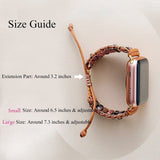 Rhodonite Bohemian Apple Watch Band - Moon Dance Charms