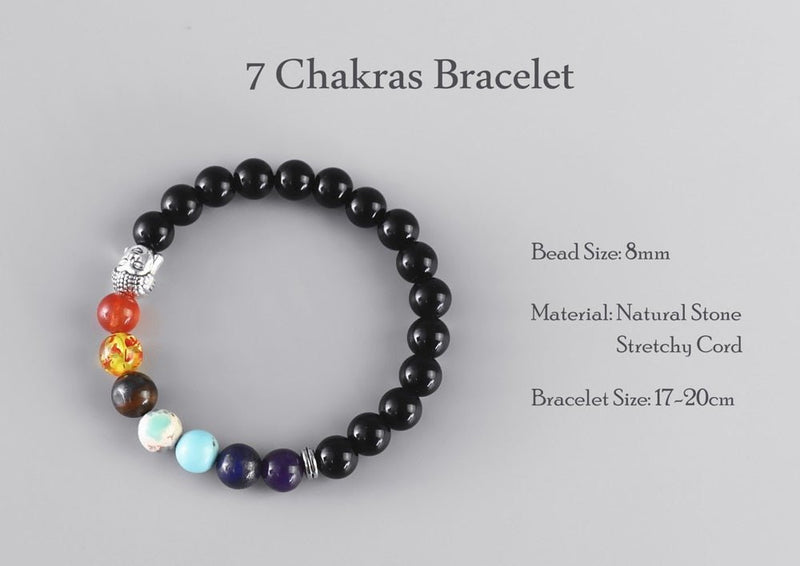 7 Chakra Healing Bracelet - Moon Dance Charms