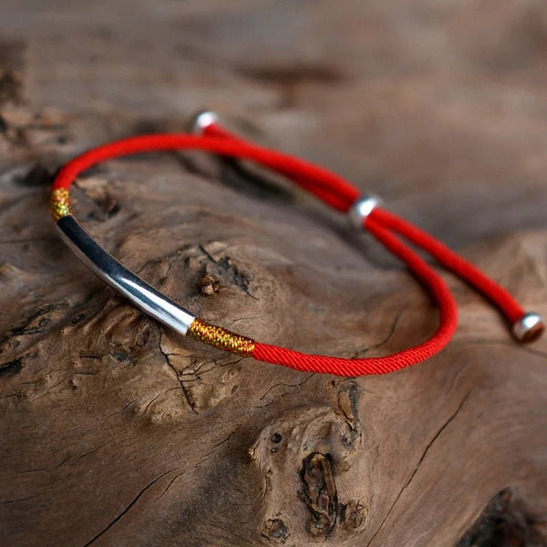 Red string adjustable bracelet good luck fortune Kabbalah energy shield  gift | eBay