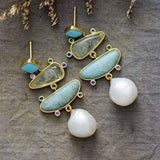 Goddess Freshwater Pearl Earrings - Moon Dance Charms