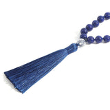 Lapis Lazuli Mala Beads - Moon Dance Charms