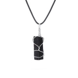 Lucky Black Tourmaline Necklace - Moon Dance Charms