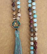 mala bead necklace nepal