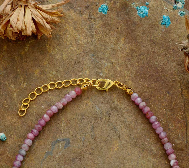 Rhodonite Natural Stone Necklace