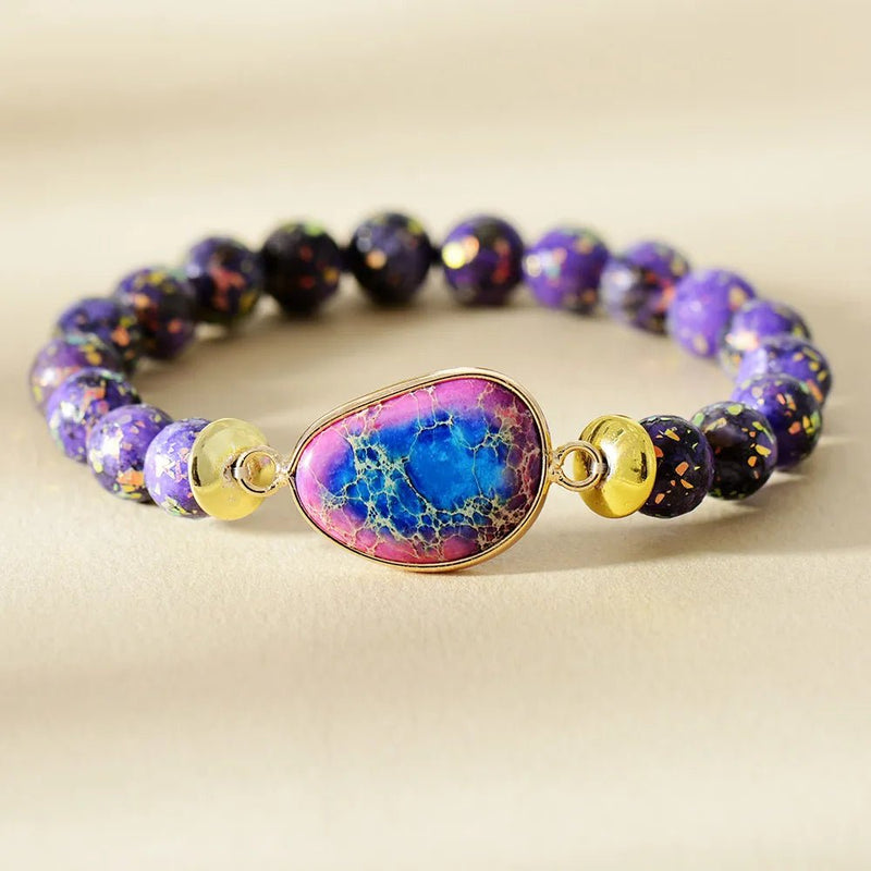 purple Jasper Stone Bracelet