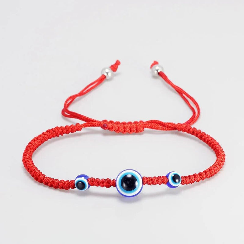 DIY How to make red string lucky bracelets - YouTube