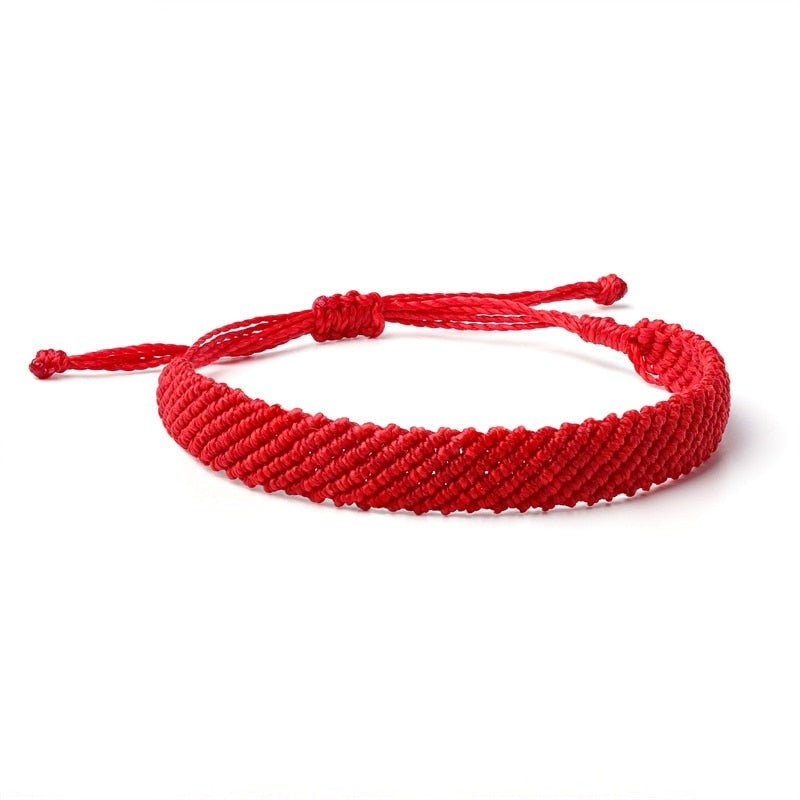 Red Rope Friendship Bracelet - Moon Dance Charms
