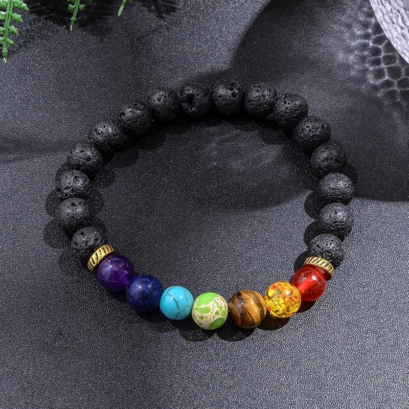 Natural Stone 7 Chakras Necklace