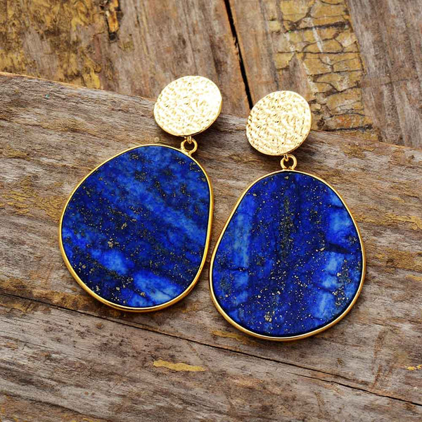 Statement Stone Earrings - Moon Dance Charms