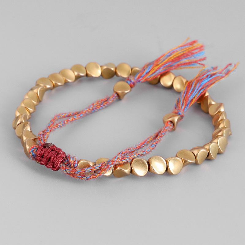 Tibetan Lucky Red String Bracelet - Moon Dance Charms