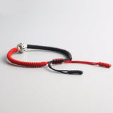 Tibetan Red Knot Bracelet For Luck & Protection - Moon Dance Charms
