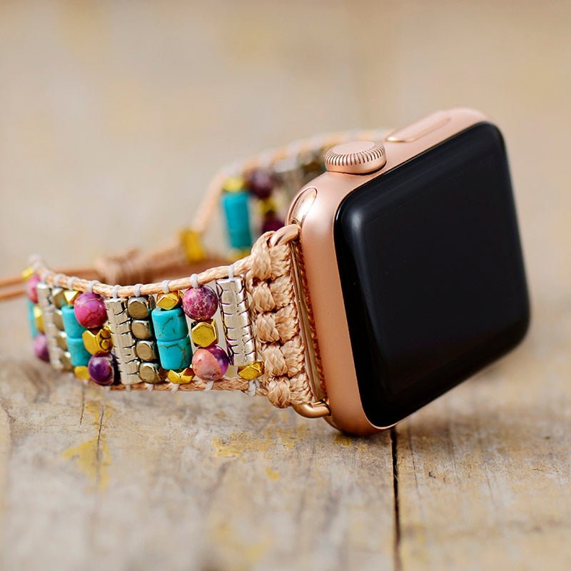  Beaded Apple Watch Band 